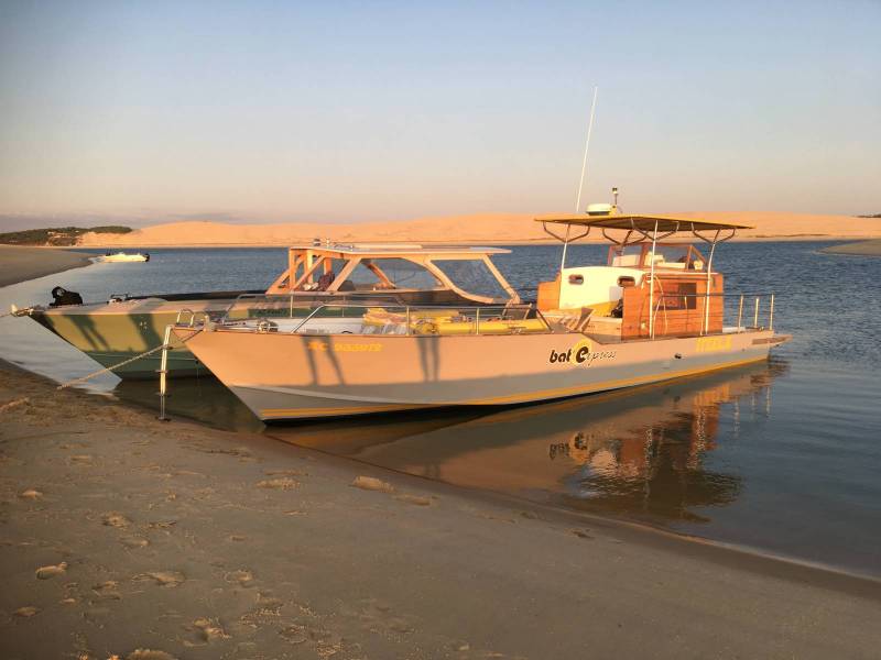 balades bateau taxi Bassin d'Arcachon Bat'express